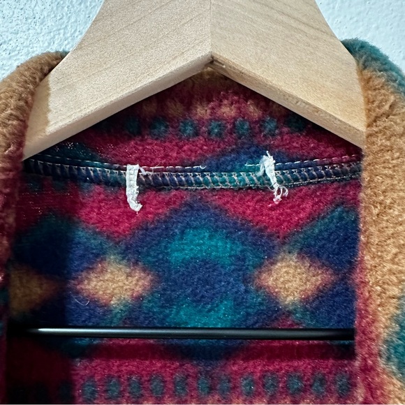 Western Tribal Flannel‎ Fleece Shacket M - Picture 2 of 9